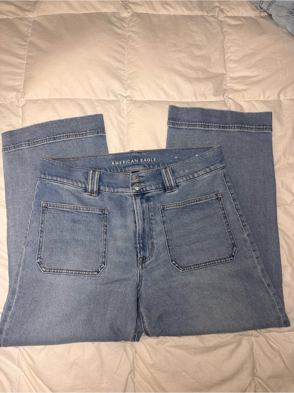 NWOT American Eagle Stovepipe Jeans Size 12 Women's Regular - Picture 6 of 12